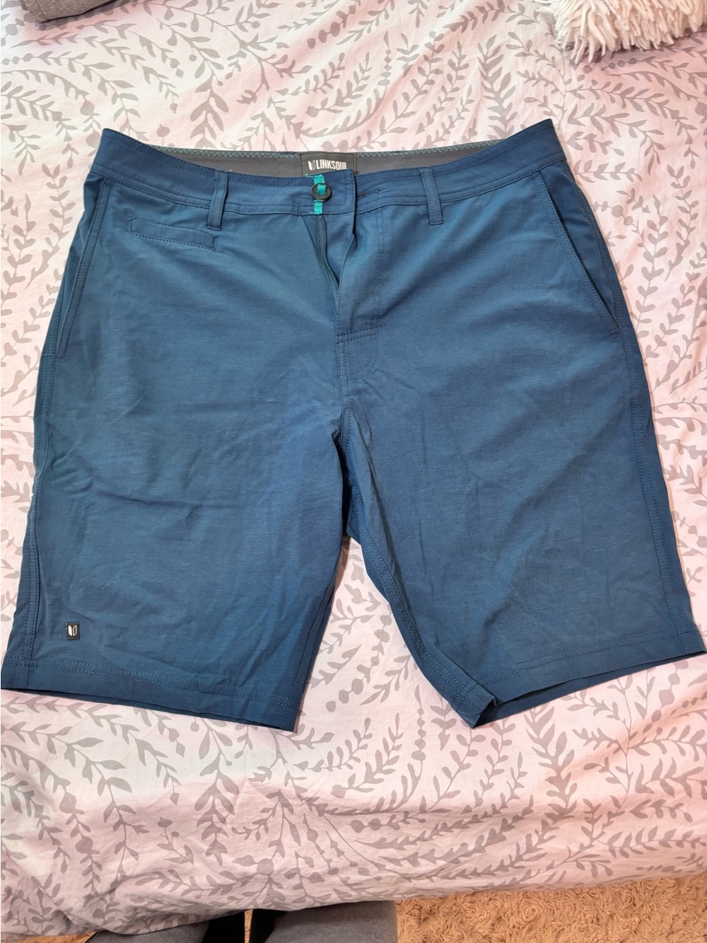 Men’s Blue Tailored Shorts
